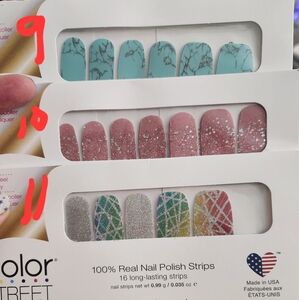 Color street nail strips